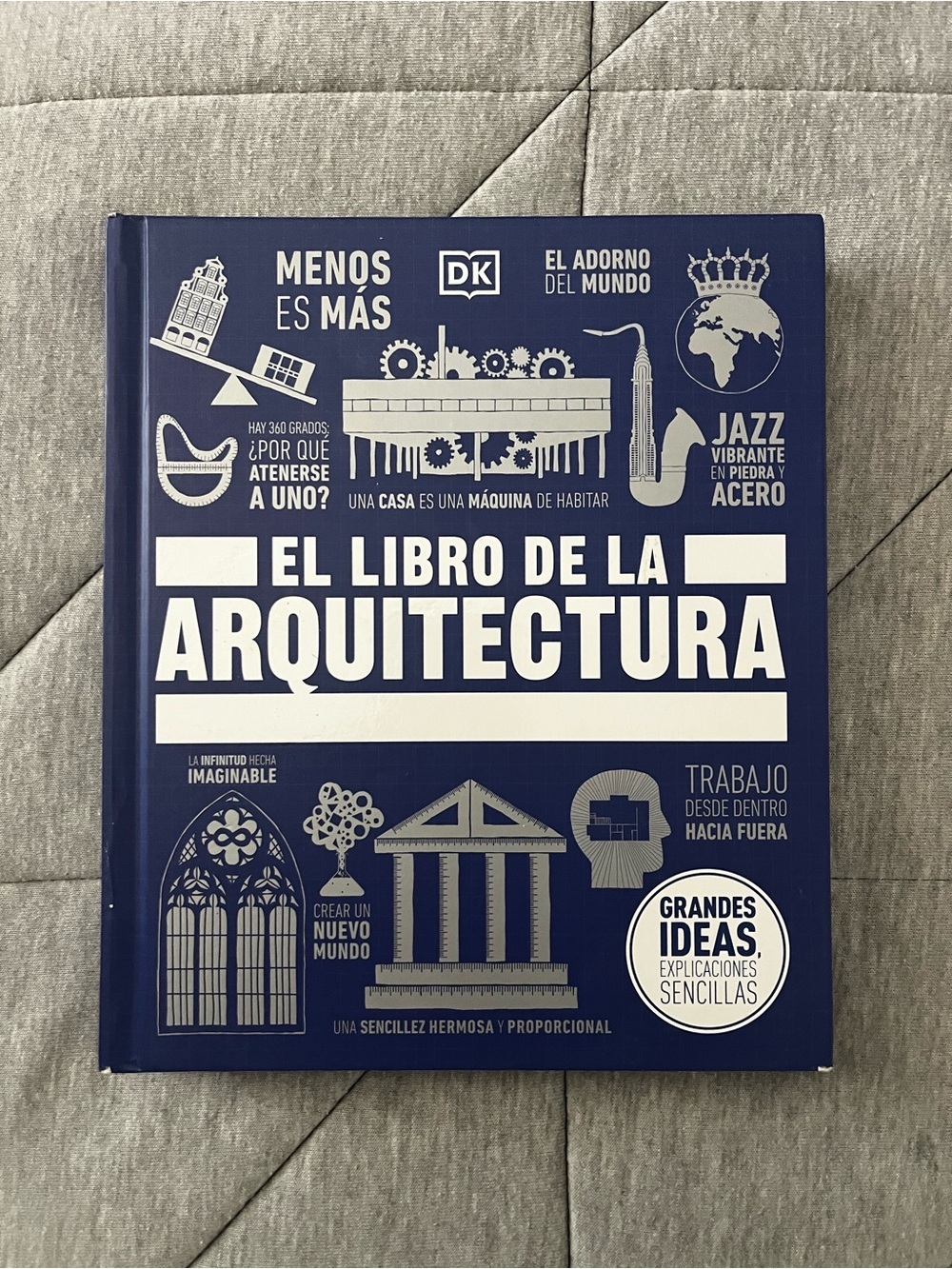El Libro de la Arquitectura - Navy Blue Coffee Table Book